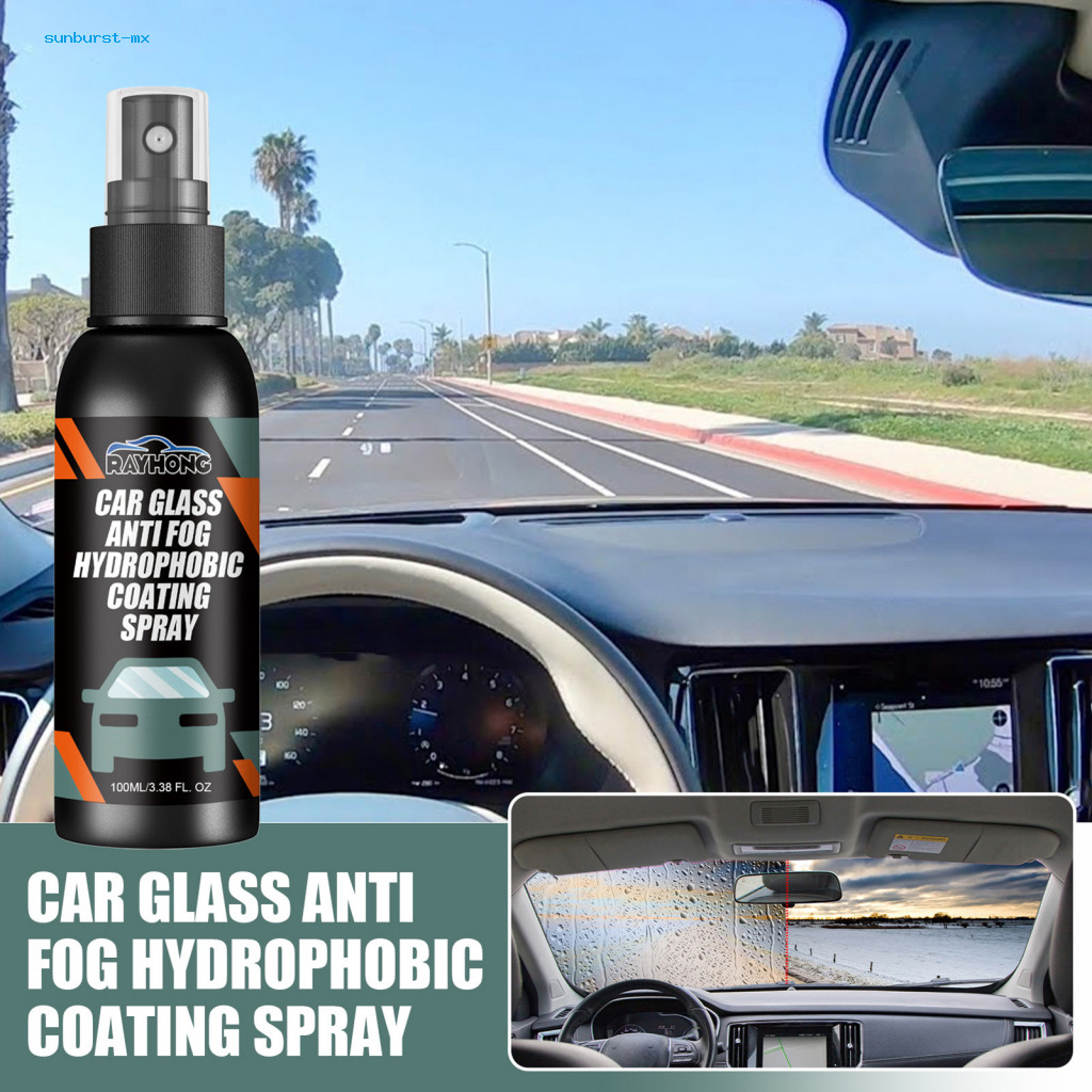 Car Window Maintenance Spray 100ml Car Windshield Spray Clear Vision