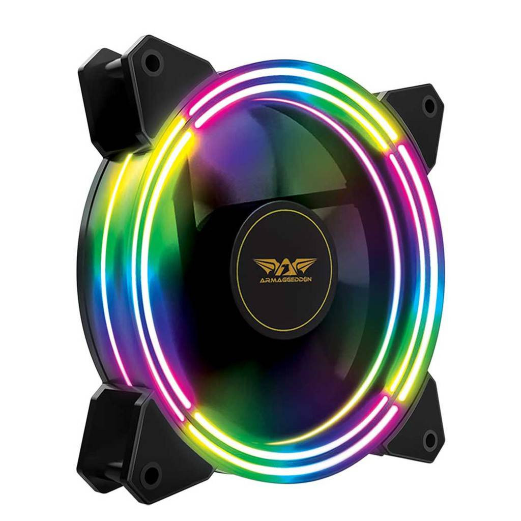 Armaggeddon Neuron RGB Ring IV RGB Light PC Cooling Fan | Shopee ...