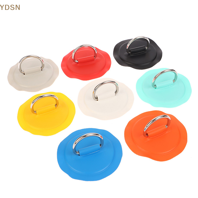 [YDSN] 1Pc Surfboard Dinghy Boat PVC Patch Stainless Steel D Ring Deck ...