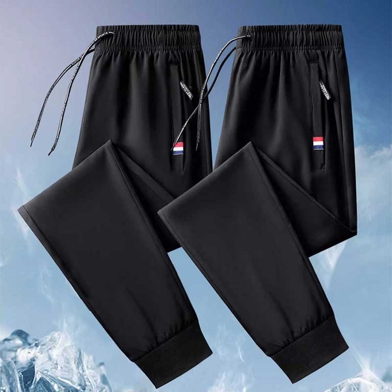 Men's Plus Size Elastic Waist Joggers