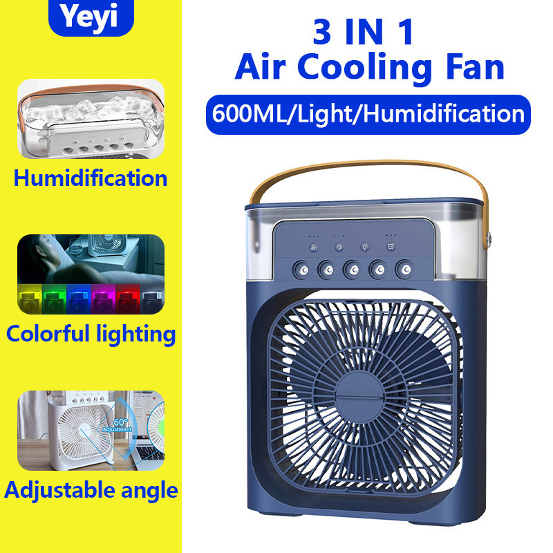 in AIR CONDITIONER USB Mini Portable Fan Air Cooling fan Humidifier  Purifier Mist Cooler