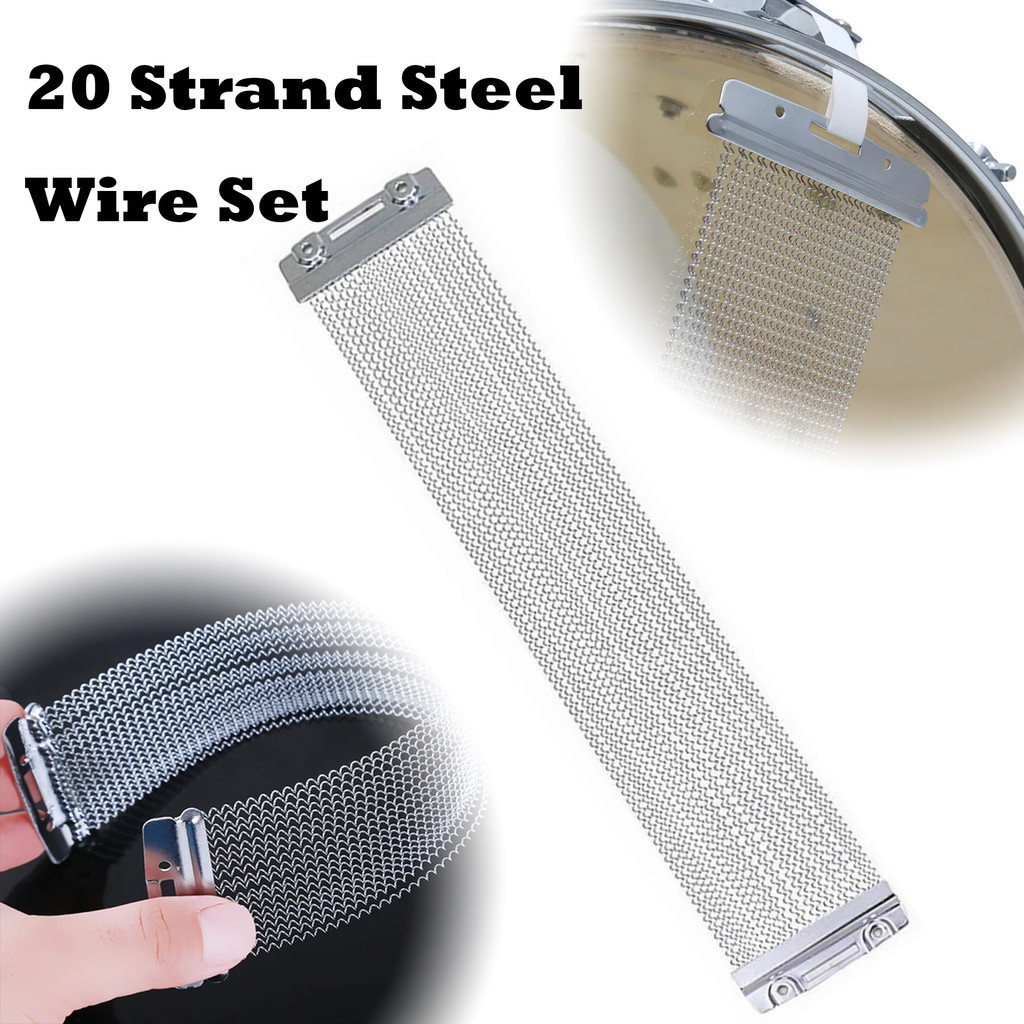 {Fast deliver} 20 Strand Steel Wire Set for 14 Inch Snare Drum ...