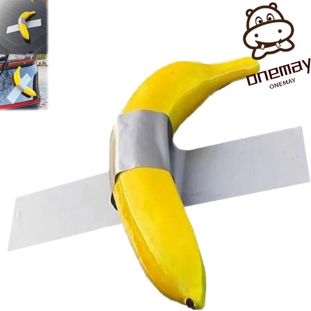 ONE-MAYSHOW Banana Car Stickers, Creative Car Decorations Car Decals ...