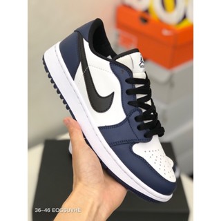 TOP Air Jordan 1 Low Golf 'White Midnight Navy' Sneakers DD9315-104 ...