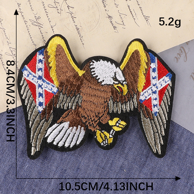 Pro Patch Store Eagle Letter Series DIY Embroidery Patches for ...