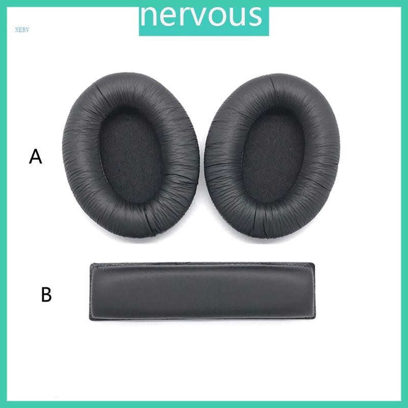 Nerv 1pair Ear Pads Cushion Cover Earpads For Senn Heiser Hd201 Hd201s Hd206 Hd180 Shopee 6525