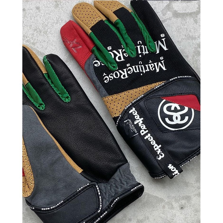 Stussy x Martine Rose Driving Glove Stussy SS Link Leather Gloves