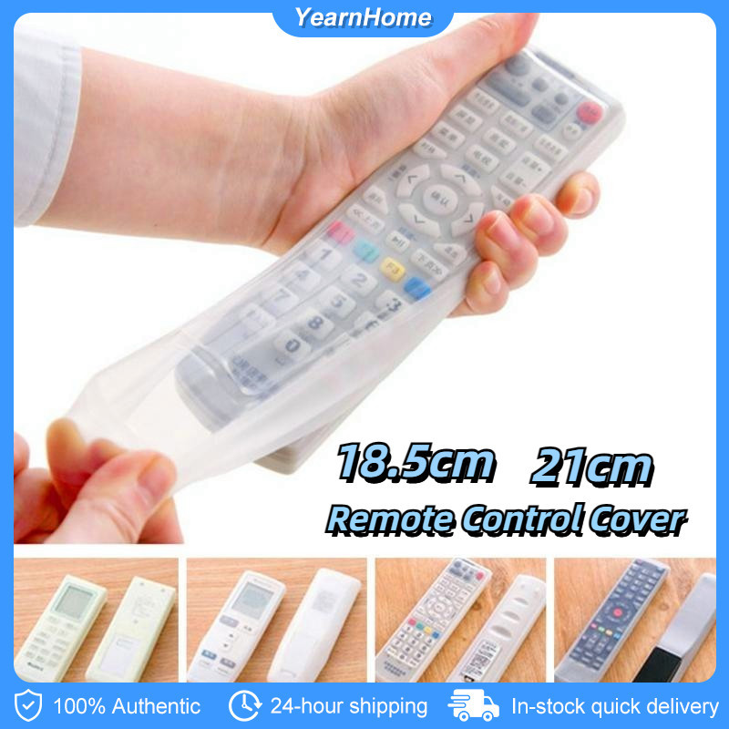 Remote Control Dust-proof Cover Transparent Silicone TV Air Condition ...