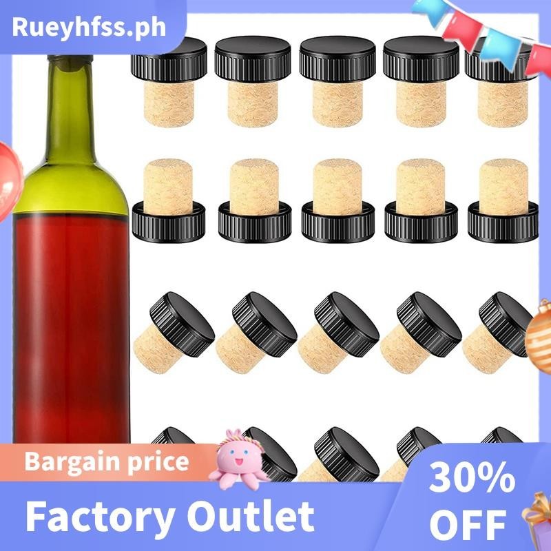 Excellent 24 Pieces Cork Plugs Cork Stoppers Tasting Corks T-Shape Wine ...