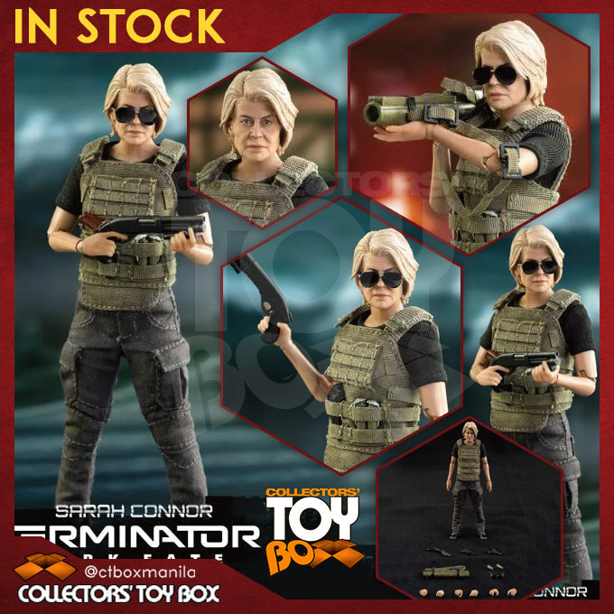 Threezero 1/12 Terminator Dark Fate - Sarah Connor | Shopee Philippines