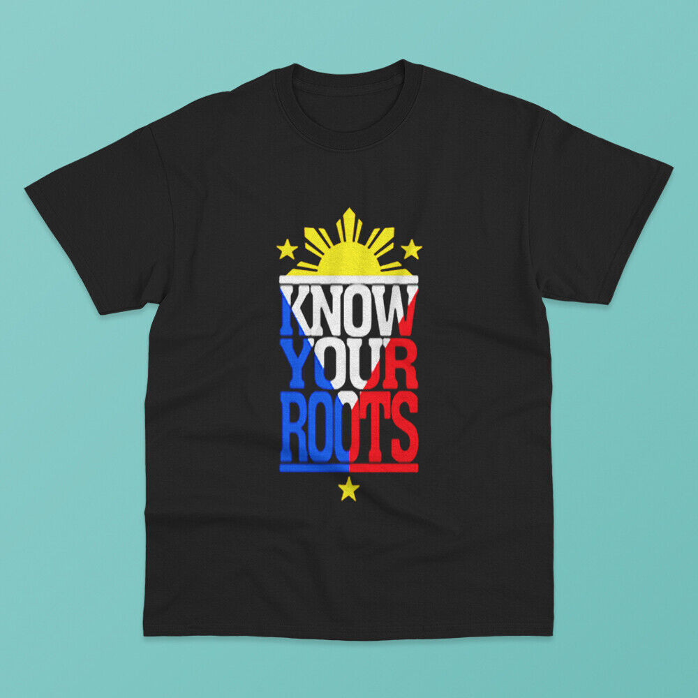 Pinoy Know Your Roots Philippines Filipino T-Shirt | Shopee Philippines