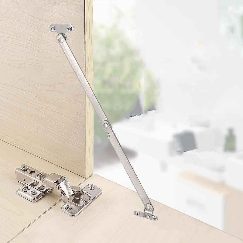 FSFO_2PCS Stainless Steel Folding Pull Rod Cabinet Door Movable Lift Up ...