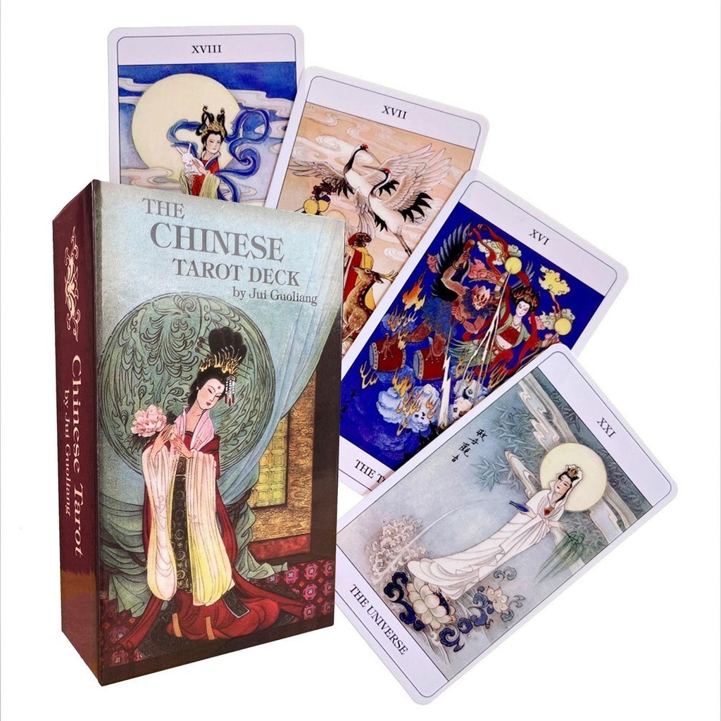 78pcs Chinese Tarot Cards Party Tarot Deck Oracle The Chinese Tarot ...