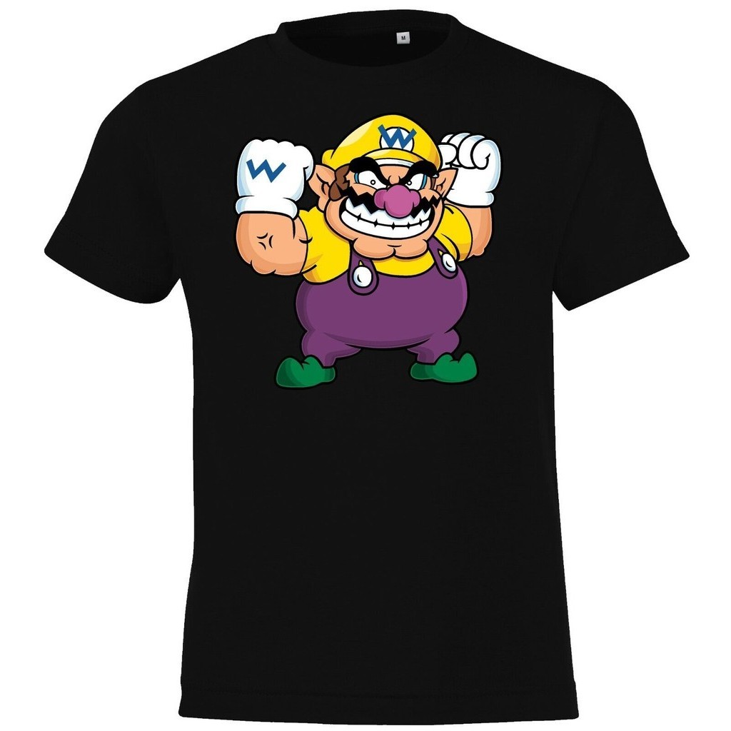 Youth Designz Wario Men'S T-Shirt Print Funny Mario Luigi Nerd Gaming ...