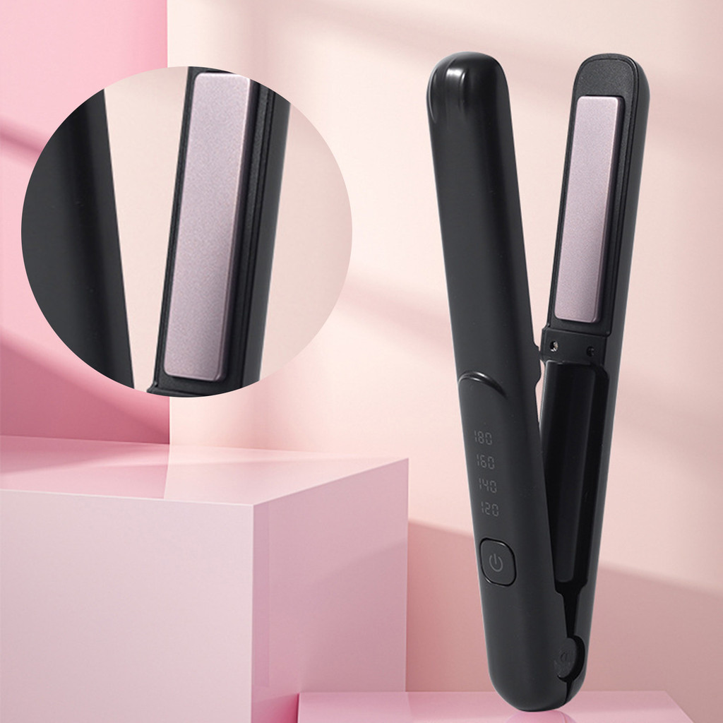 LED Temperature Adjustable Hair Straightener with Anti-Scald Technology main image 0