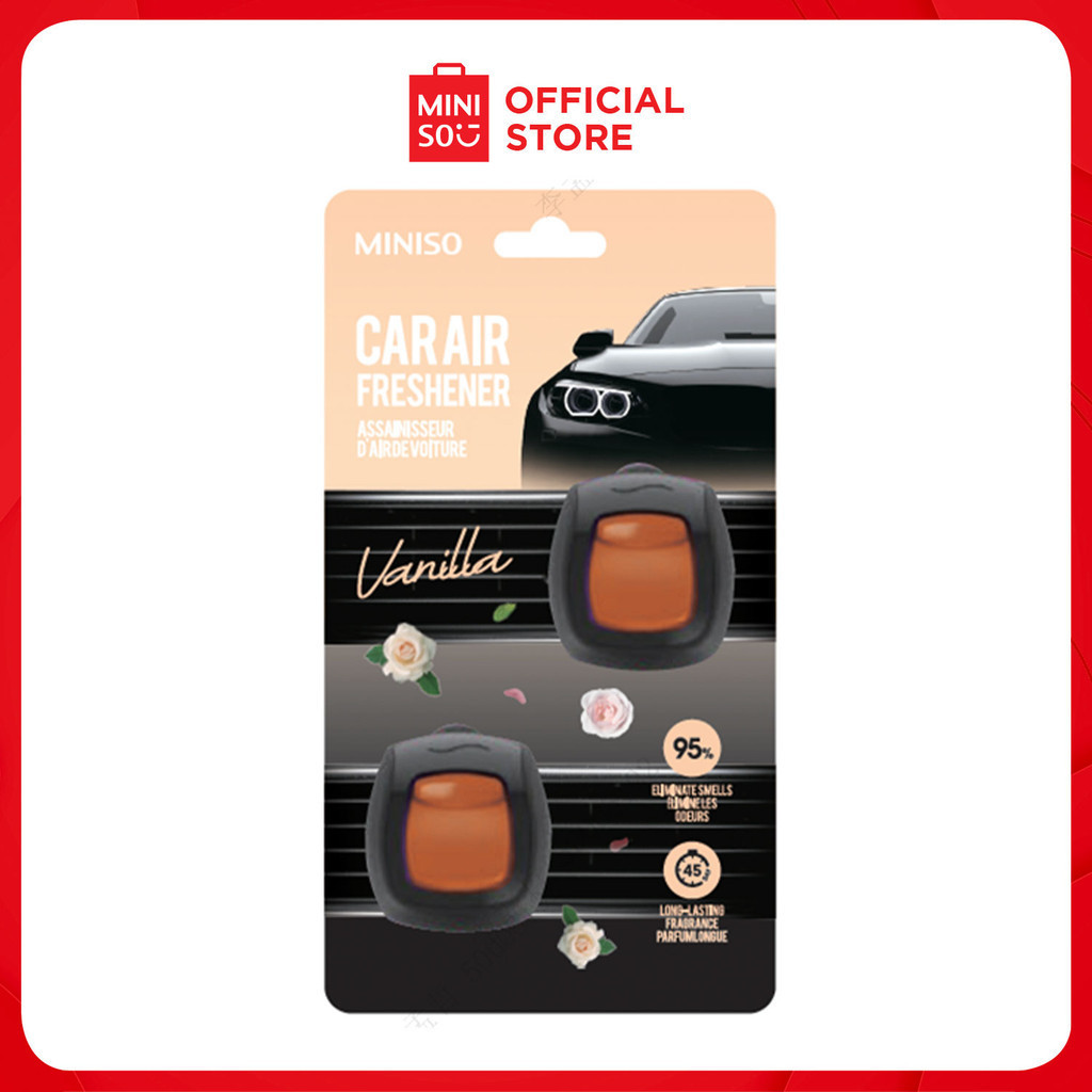 MINISO Modern Series Car Freshener Vent Clip Vanilla Shopee Philippines