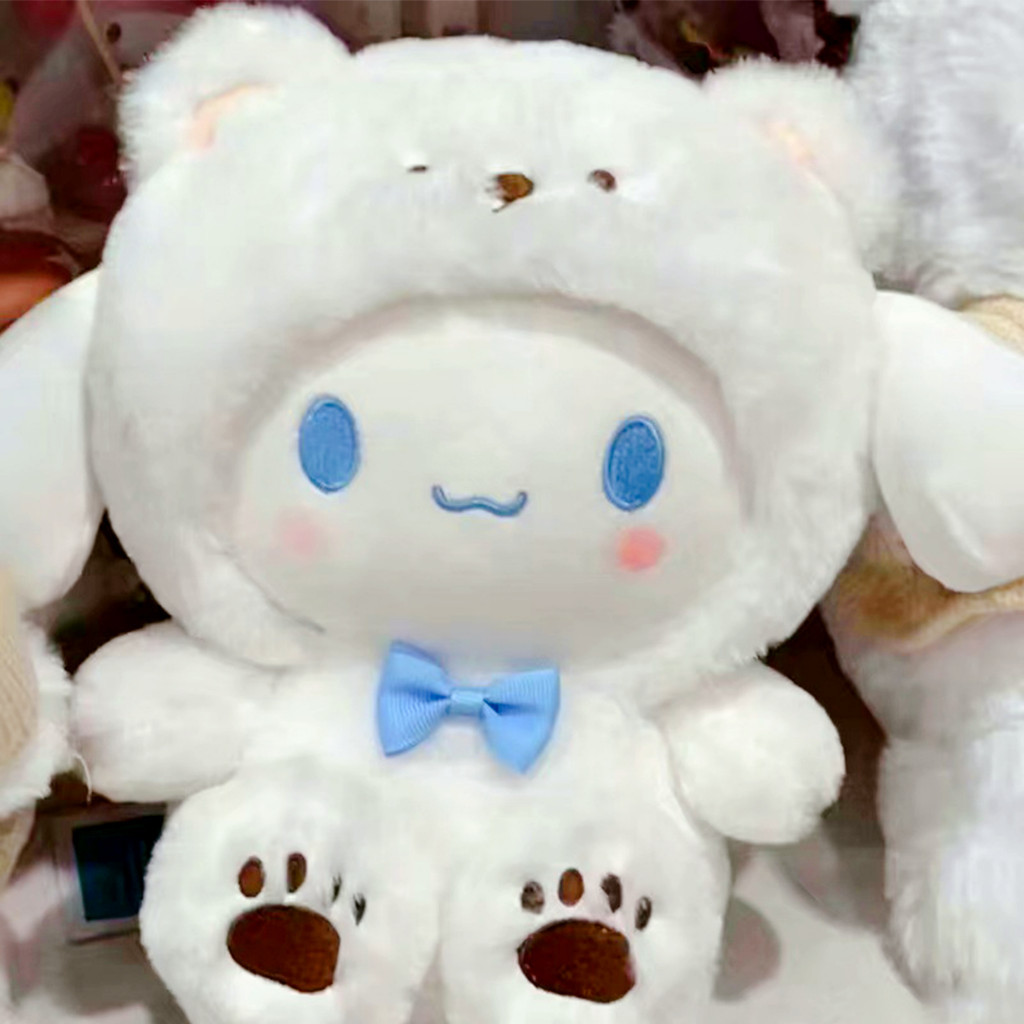 Kuromi Cinnamoroll Hello Kitty Doll Cross dressing White Bear Series Stuffed Toy Plush Dolls Gift Shopee Philippines