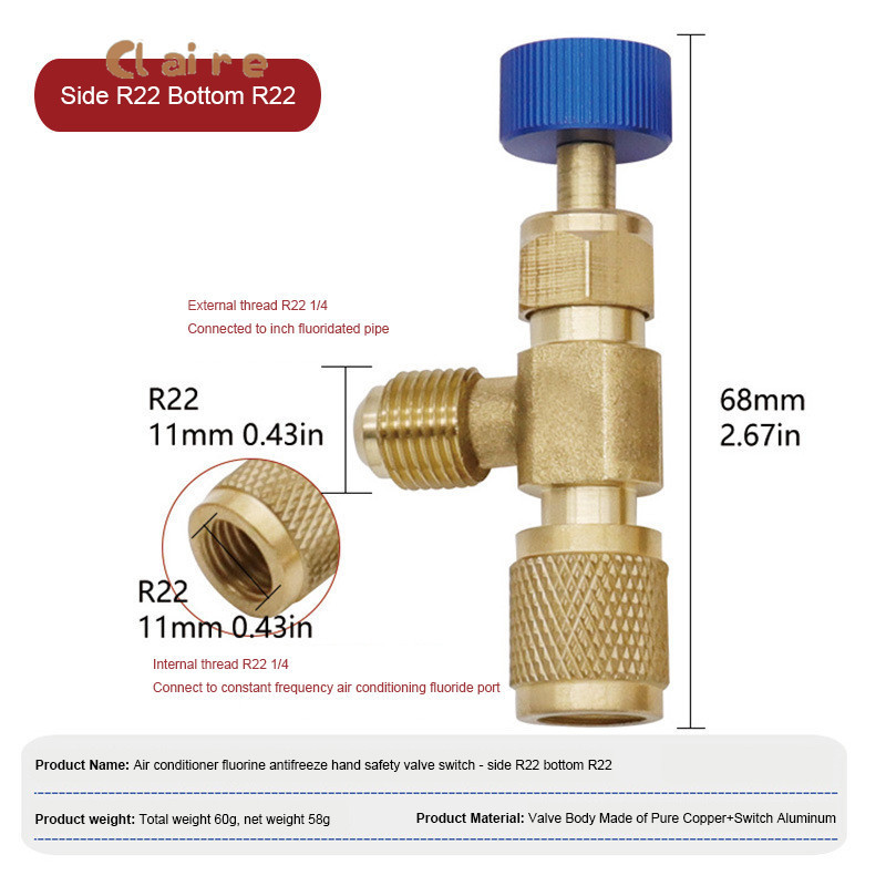 Premium faucet charging valve Adapter / converter / R410 R22 Adapter ...