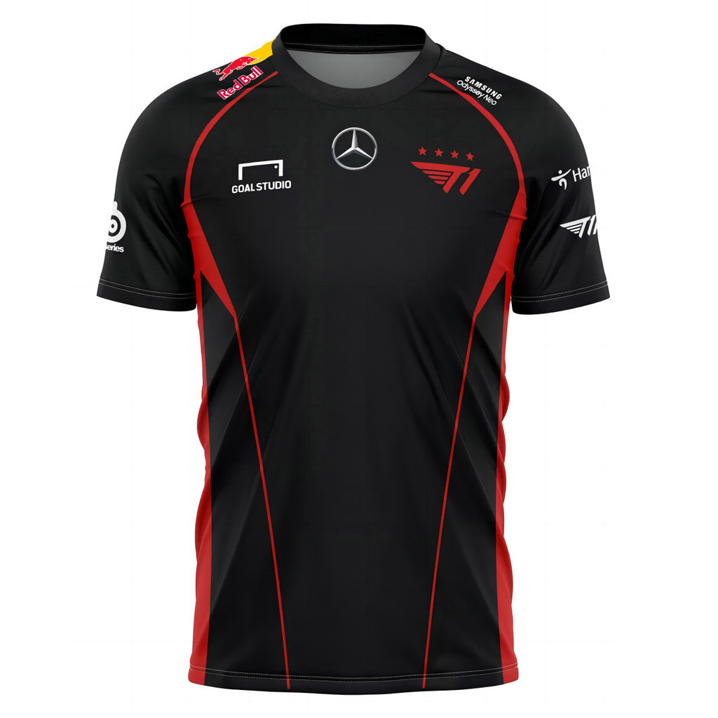 LCK 2024 T1 Uniform Jersey FAKER Uniform T-shirt Mens SKT T1