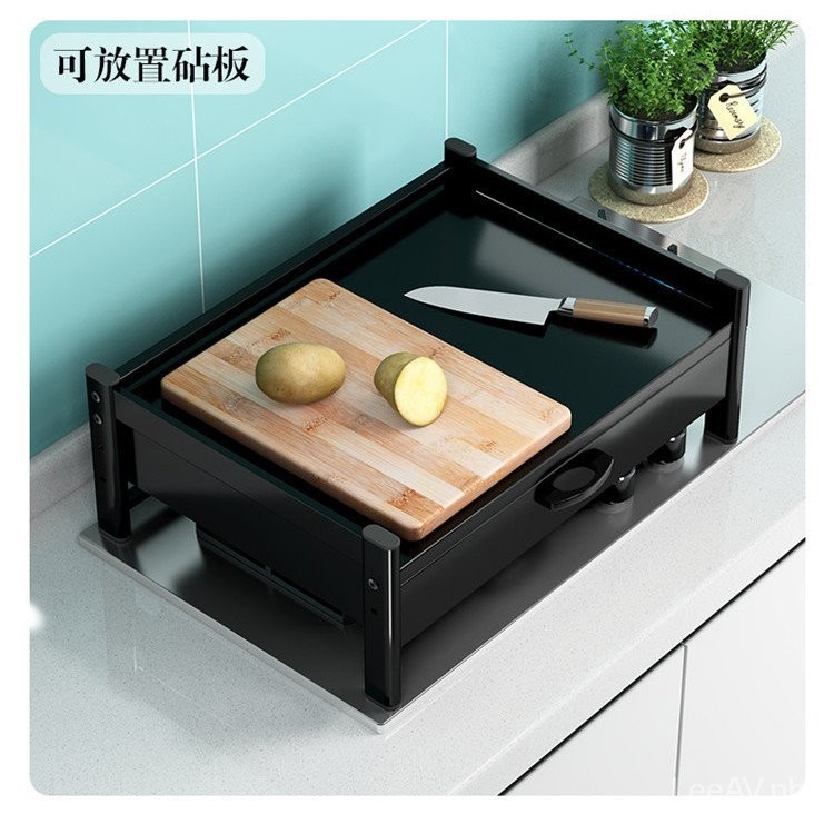 Kitchen Induction Cooker Rack with Drawer Stove Gas Stove Cover ...