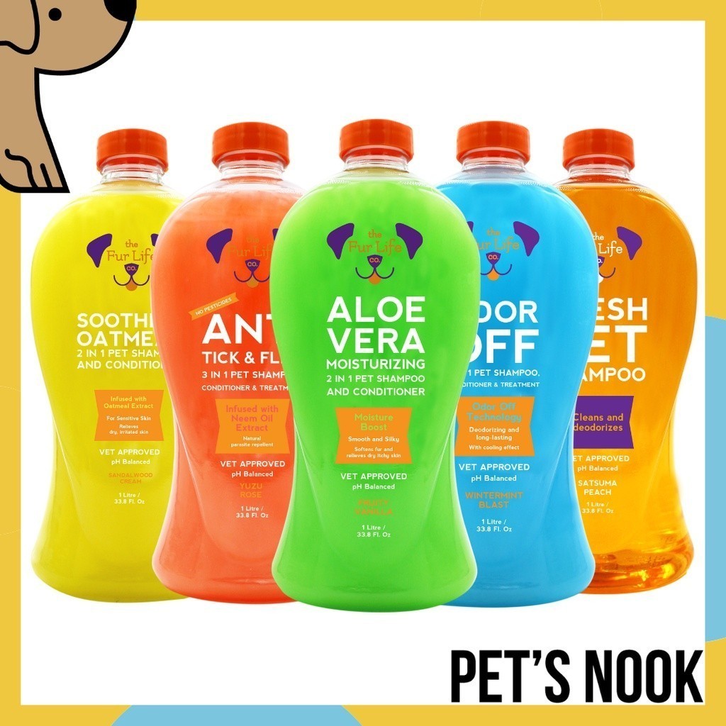 The Fur Life Vet Approved pH Balanced Dog Shampoo Itchy Relief