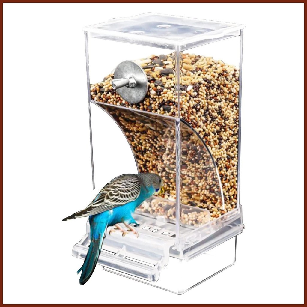 BEIDUOYANG Automatic Bird Water Feeder - 140ml Capacity, Parrot Drinker Cage Accessory, White/Green/Blue