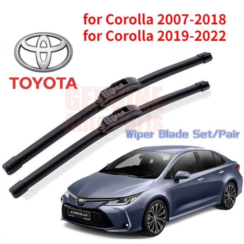 2010 Corolla Wiper Blade Sizenull