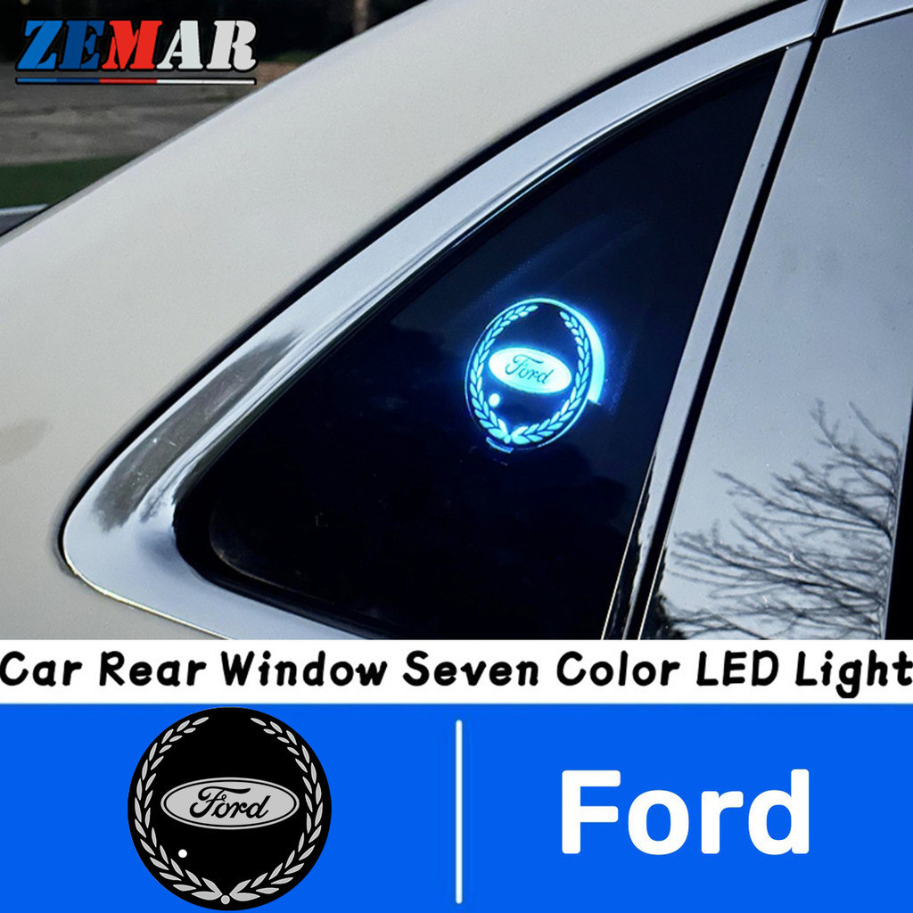 Universal Ford Car Triangle Window LED Decorate Light Car Rear Window ...