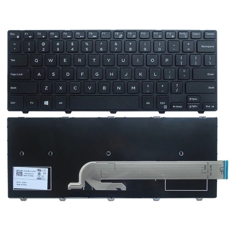 Laptop Keyboard For Inspiron 14-7447 3467 Vostro 3449 Latitude 3000 ...