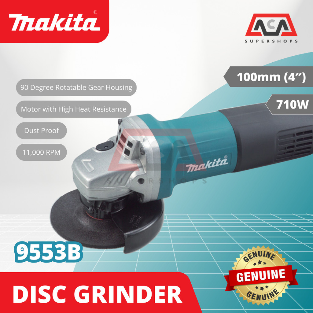 MAKITA 9553B Angle Grinder 4" (100mm) (710W) | Shopee Philippines