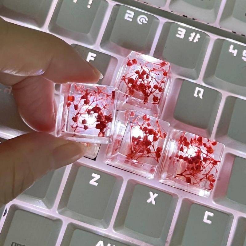 Keycaps For Mechanical Keyboard Artisan Shine Through Personalized ...
