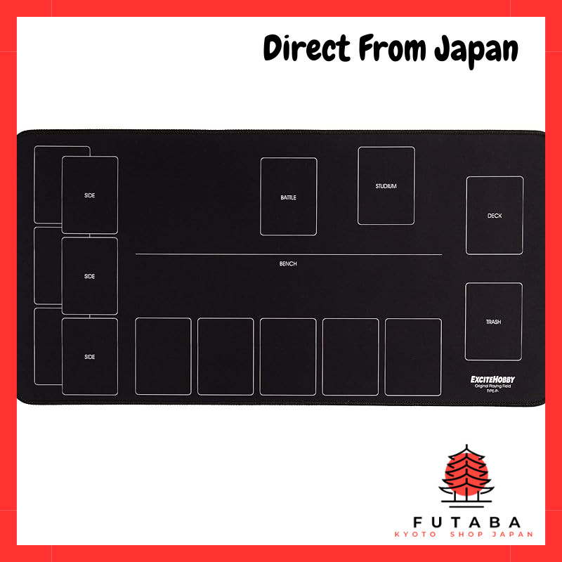 EXCITEHOBBY Playmat - Simple Design, Non-Slip Rubber Mat for Card Games ...