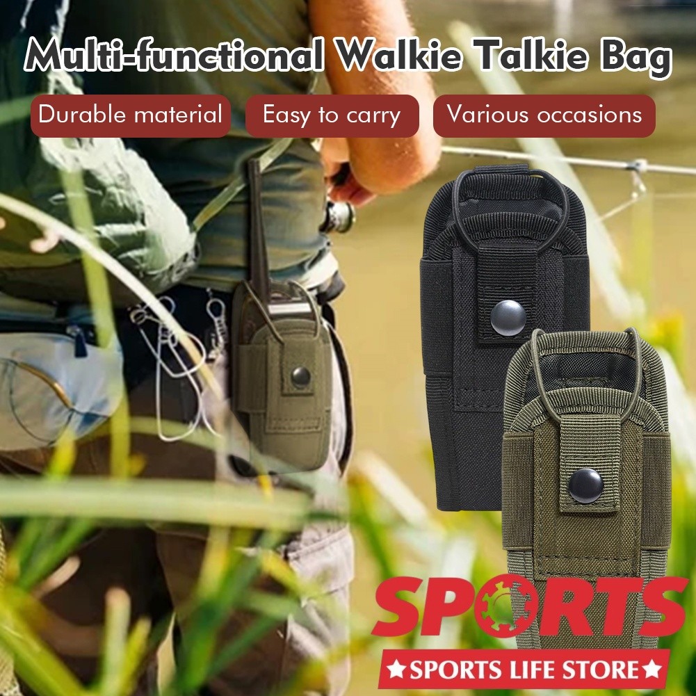 SL 1000D Tactical Radio Walkie Talkie Pouch Waist Bag Holder Pocket ...