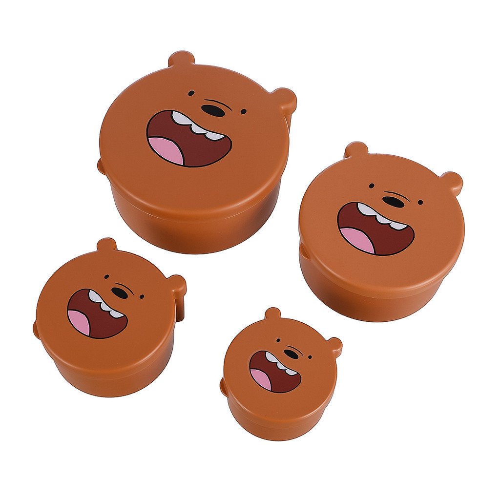 MINISO WBB - Food Container Set Grizzly | Shopee Philippines