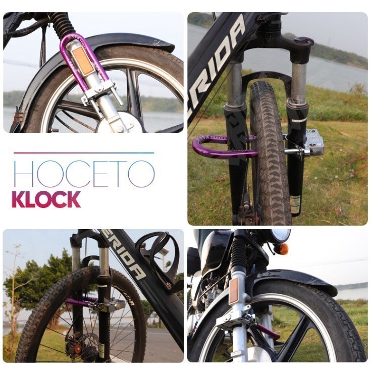♯Electric vehicle motorcycle antitheft fork lock plug lock can fix the
