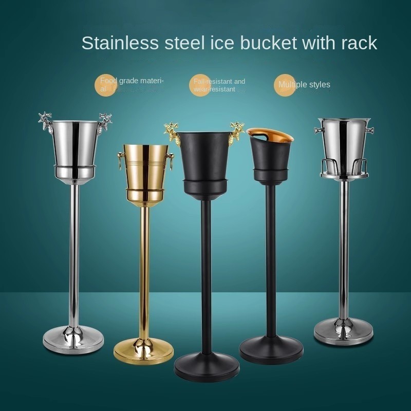 European Style Champagne Barrel Rack Stainless SteelKTVBar Ice Bucket ...