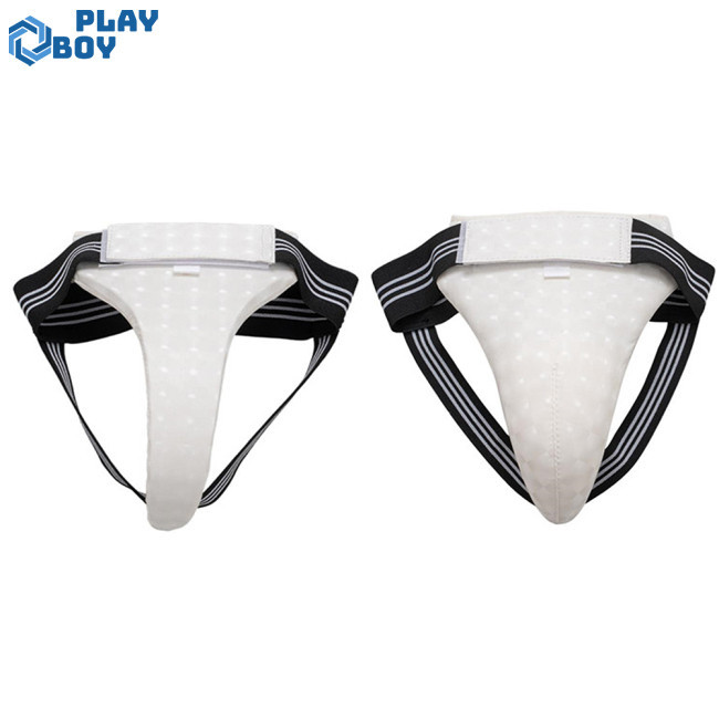 Playboy Men Boxing Groin Guard Shock-Absorbing Taekwondo Karate ...