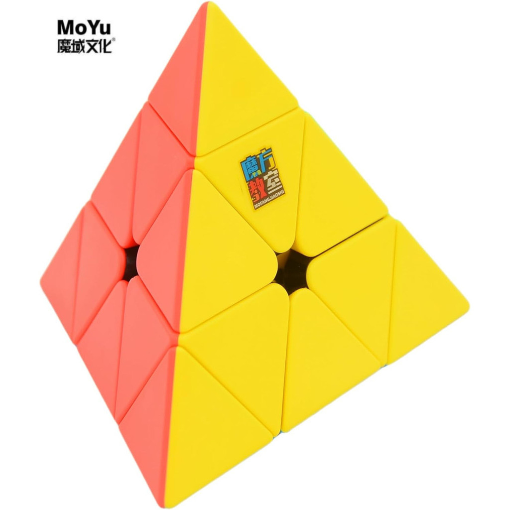 Moyu MoFang JiaoShi Meilong Pyramid Cube stickerless Magic Cubing ...