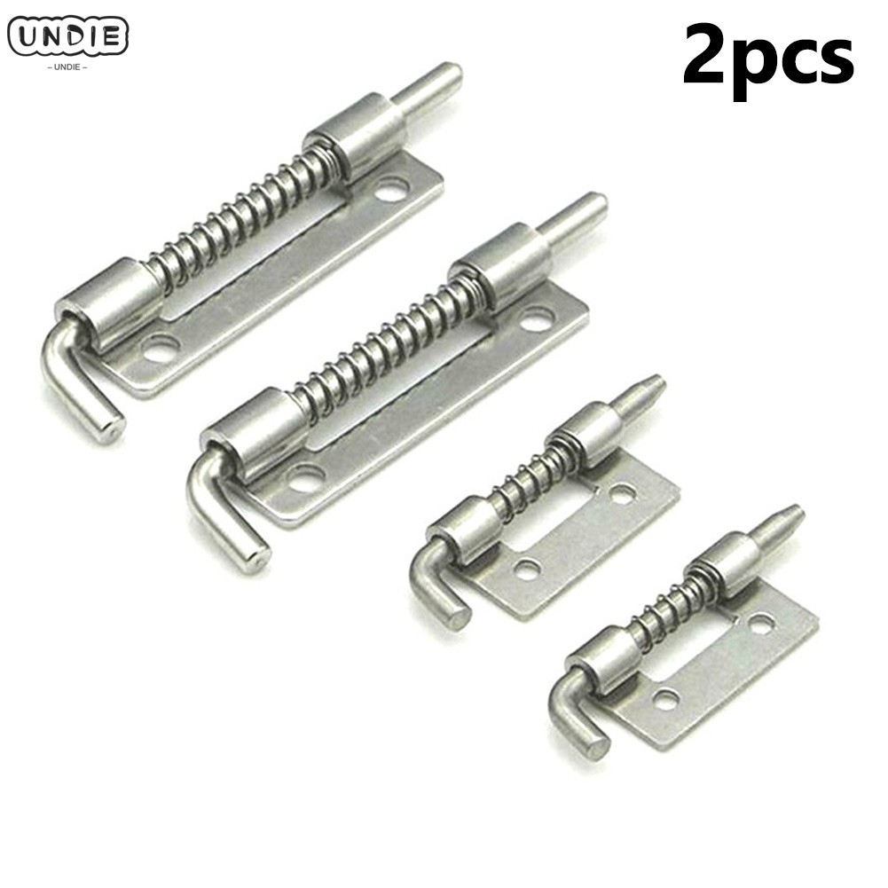 2pcs Spring Loaded Latches Security Barrel Bolt Latch Tone Door Cabinet ...