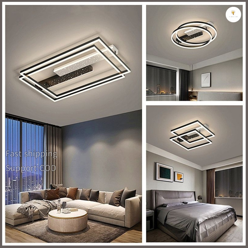 Modern Led Ceiling Light for Living Room Chandelier Light Bedroom ...