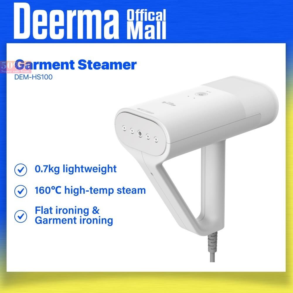 COD/☏☢☈Deerma Handheld Garment Steamer Iron HS100 Portable Electric ...