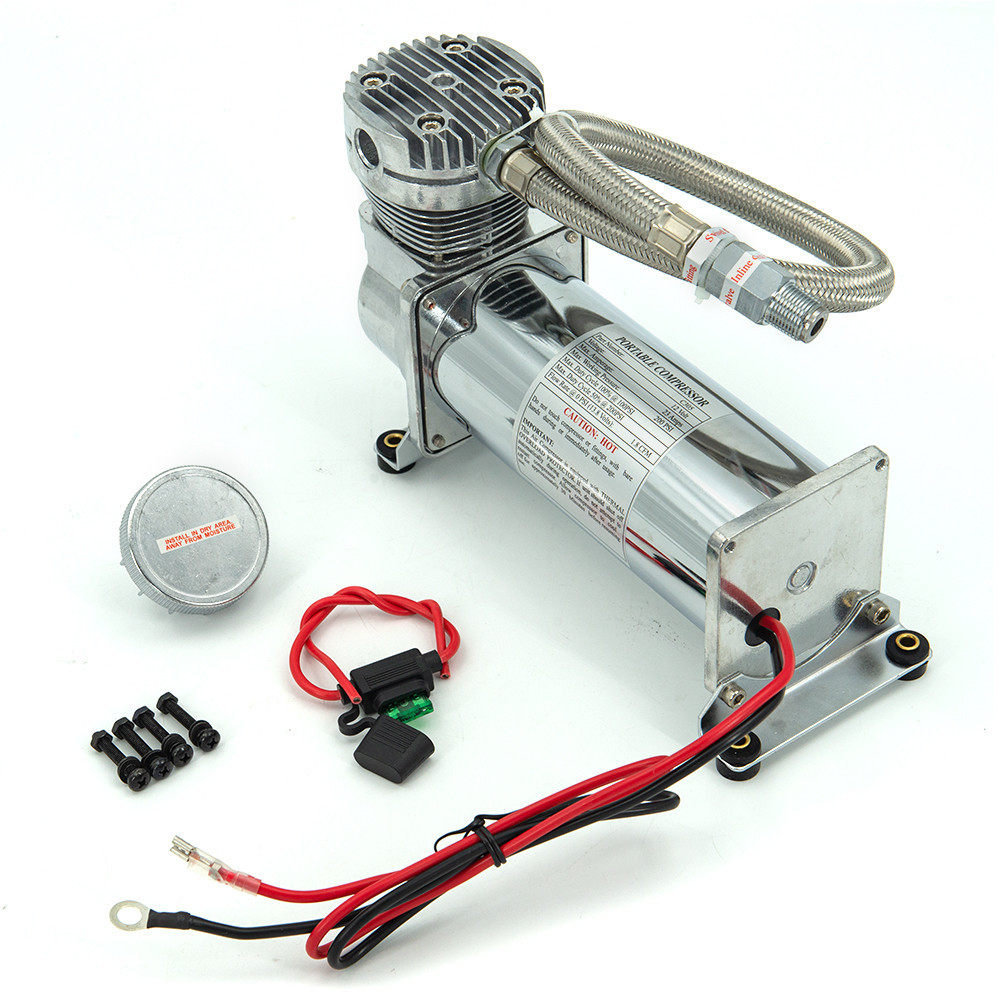 Universal 3/8NPT 1/4NPT 200PSI 480C 12V Air Suspension Compressor Pump ...