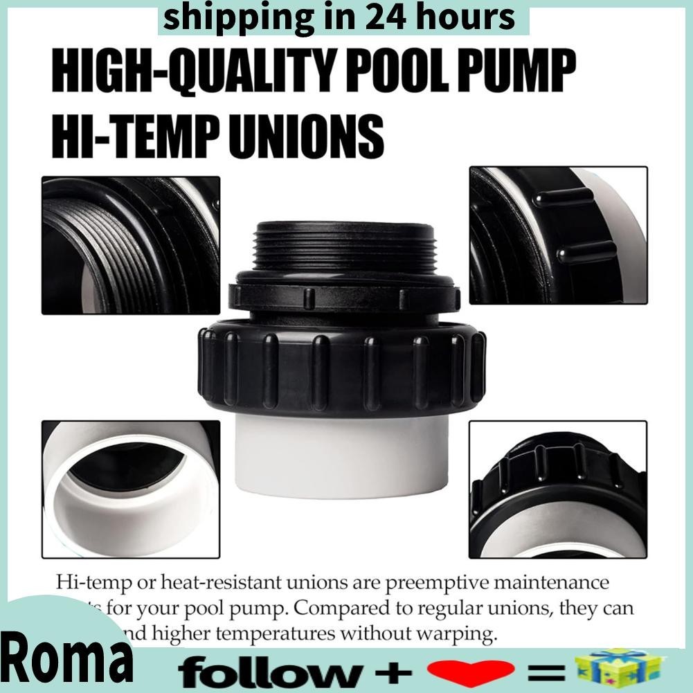 Romanticshop 2PCS Hi Temp Union 21063 200 000 2 Inch MIP X PVC High ...