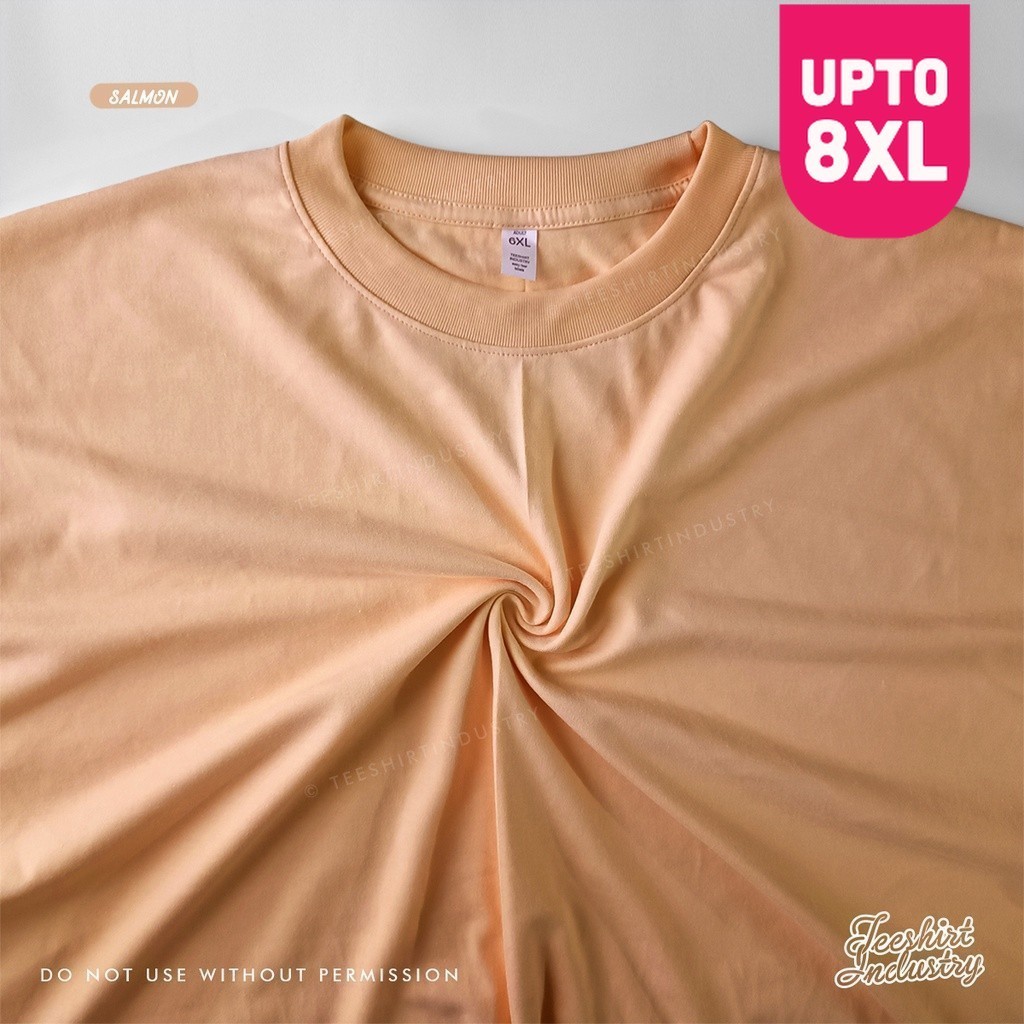Essential Stretch T-Shirt (Skin & Salmon)
