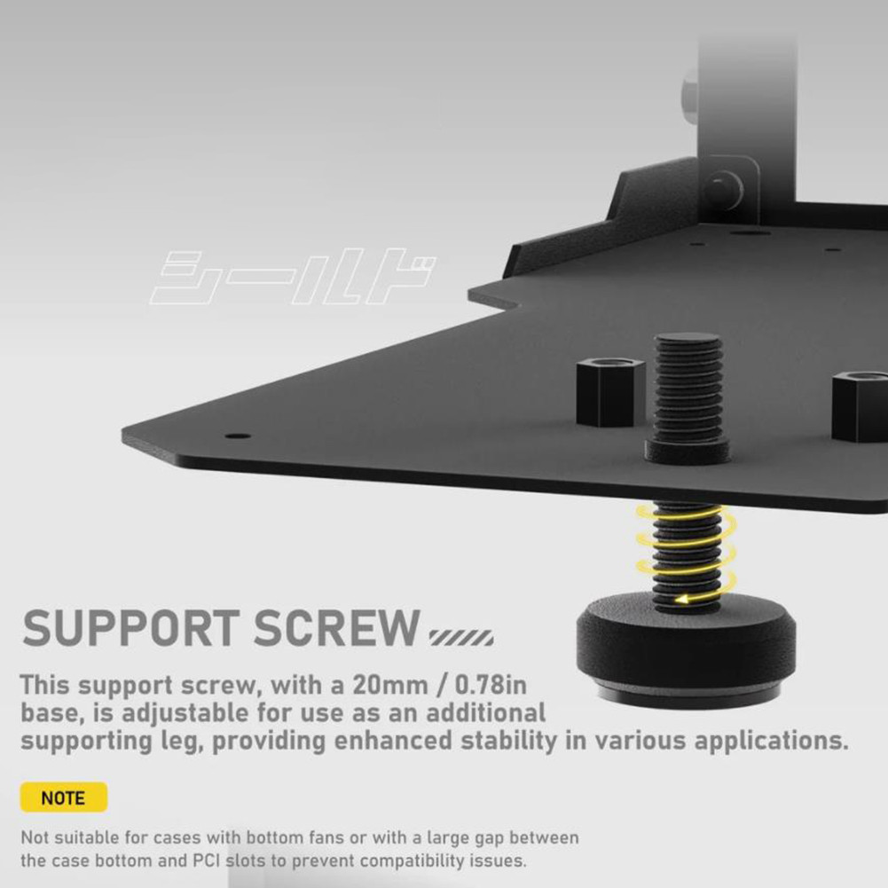 Vertical GPU Bracket Holder 90 Degree Right Angle GPU Mount Graphic ...