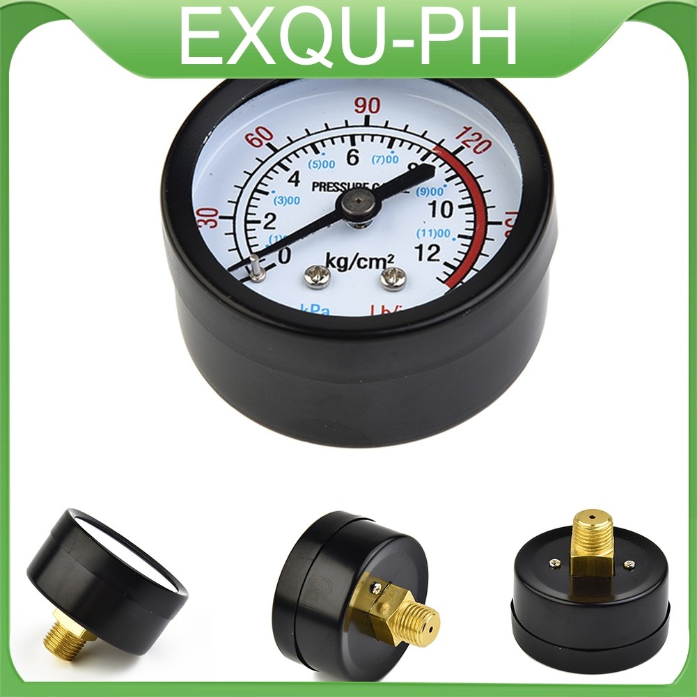 Bar Air Pressure Gauge 13mm 1/4 BSP Thread 0-180 P... – Vicedeal