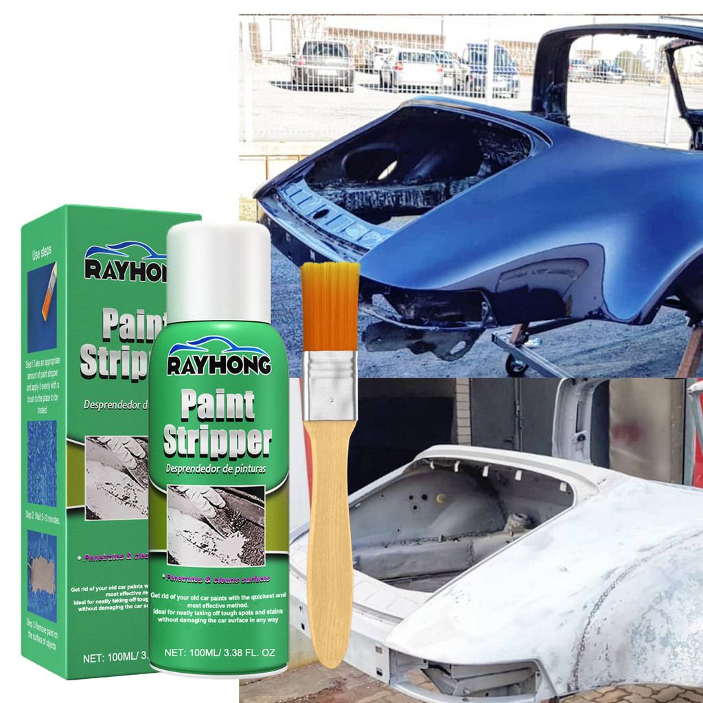 Rayhong Paint Remover - Wheel Rim Stripper for Cars, Metal Surface ...