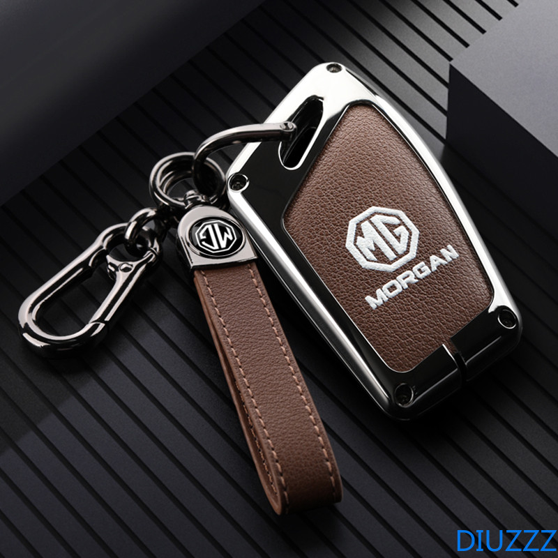 For MG Zinc Alloy Leather Key Case Cover For MG MG4 MG5 MG6 Mg3 Mg7 MG ...