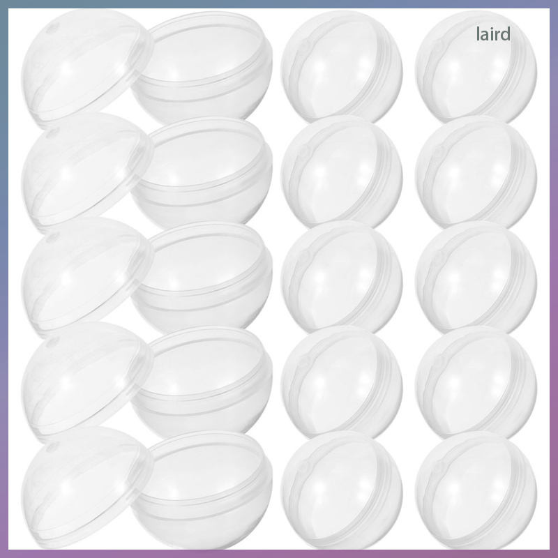 Empty Clear Vending One Inch Plastic Baby Gacha Shell Toy Gumball Large ...