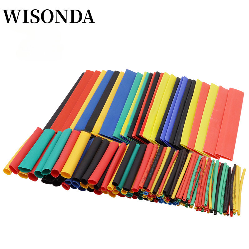 164-800Pcs Heat Shrink Tubing Thermoresistant Tube Heat Shrink Wrapping